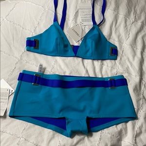 La Perla Two Piece Blue Ryder Swimsuit